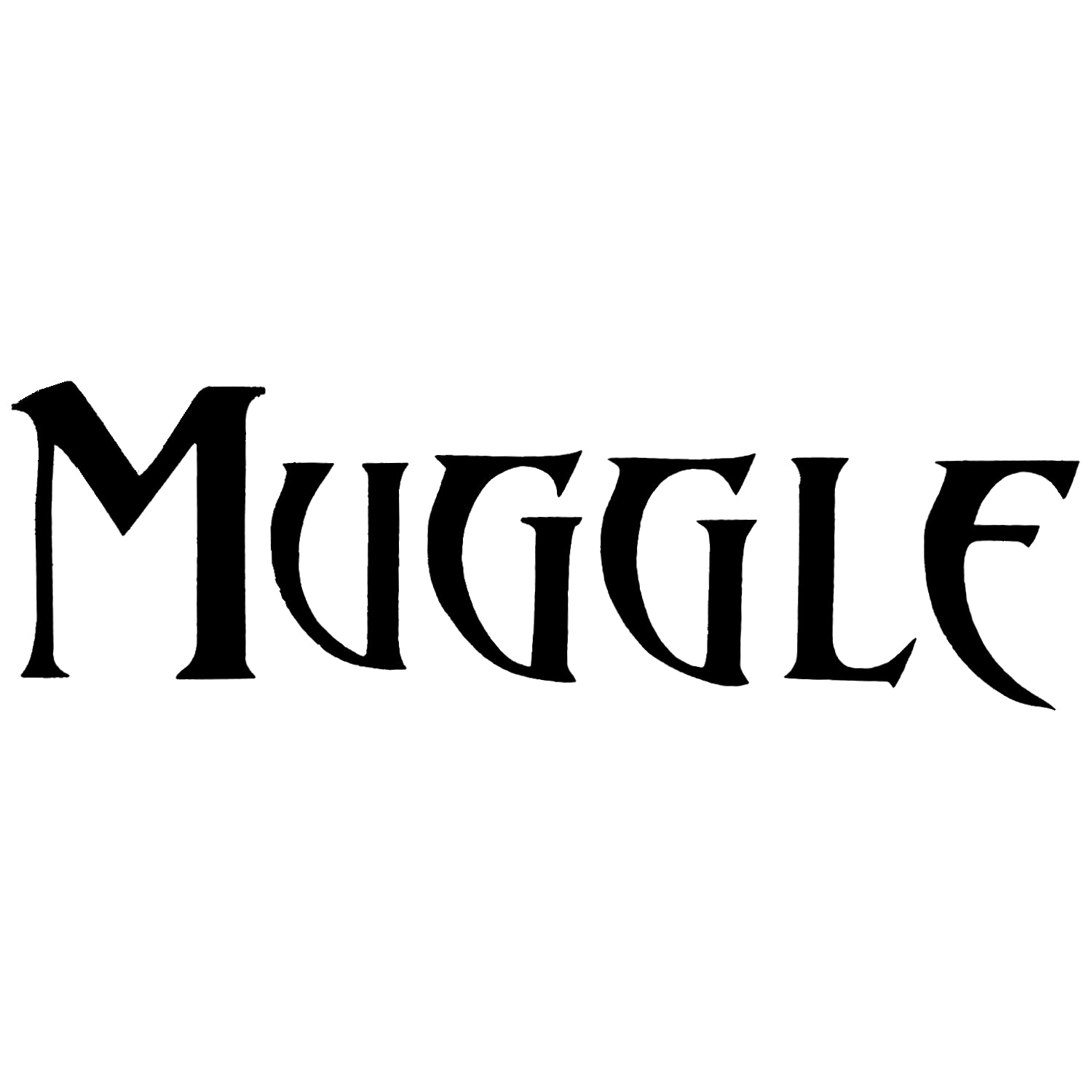 Muggle Text Muggle Adhesive Stencil – Costume & Make Up Shop