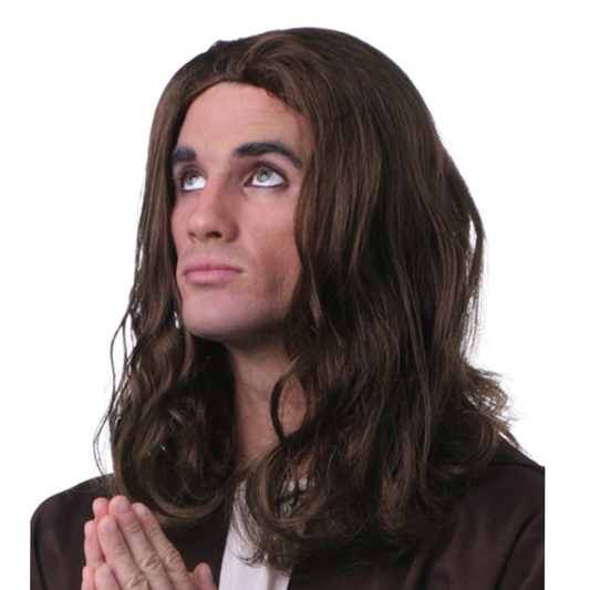 Light Brown Biblical Wig