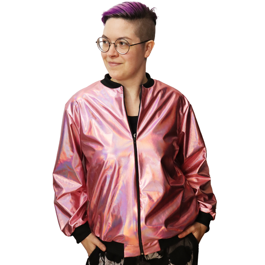 Pink Iridescent Jacket