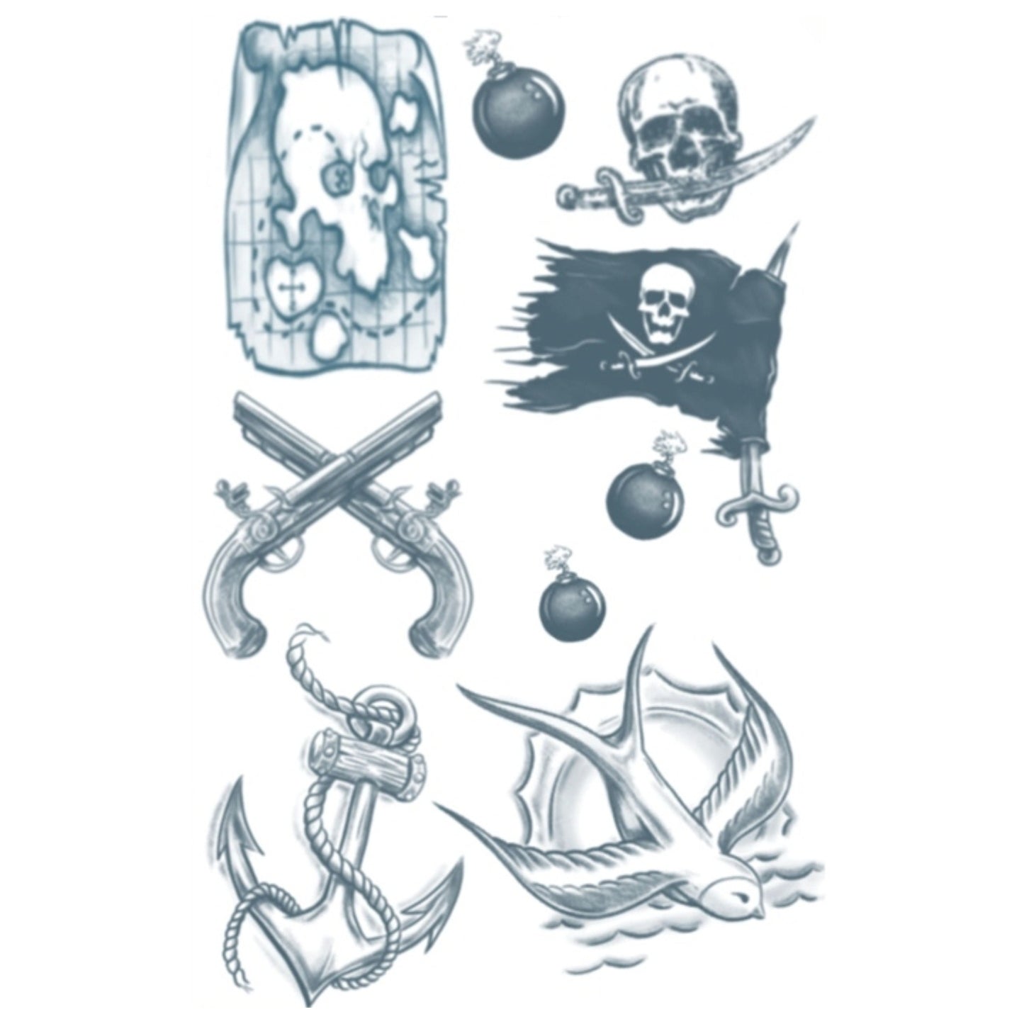 Tinsley Buccaneer Pirate Tattoo