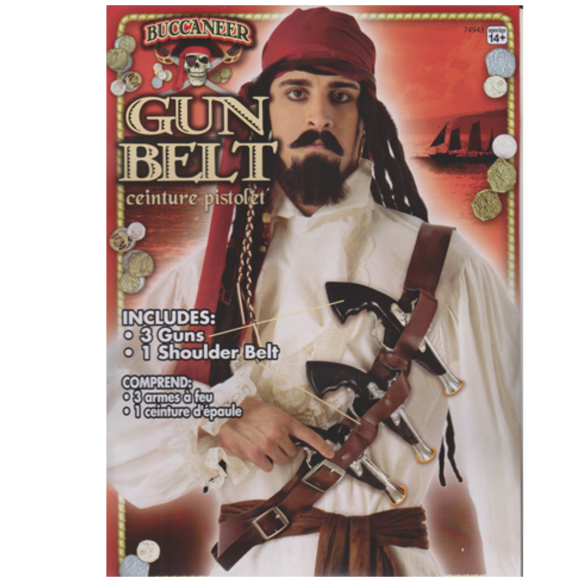 Pirate Belt with Guns