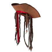 Pirate hat with Dreadlocks