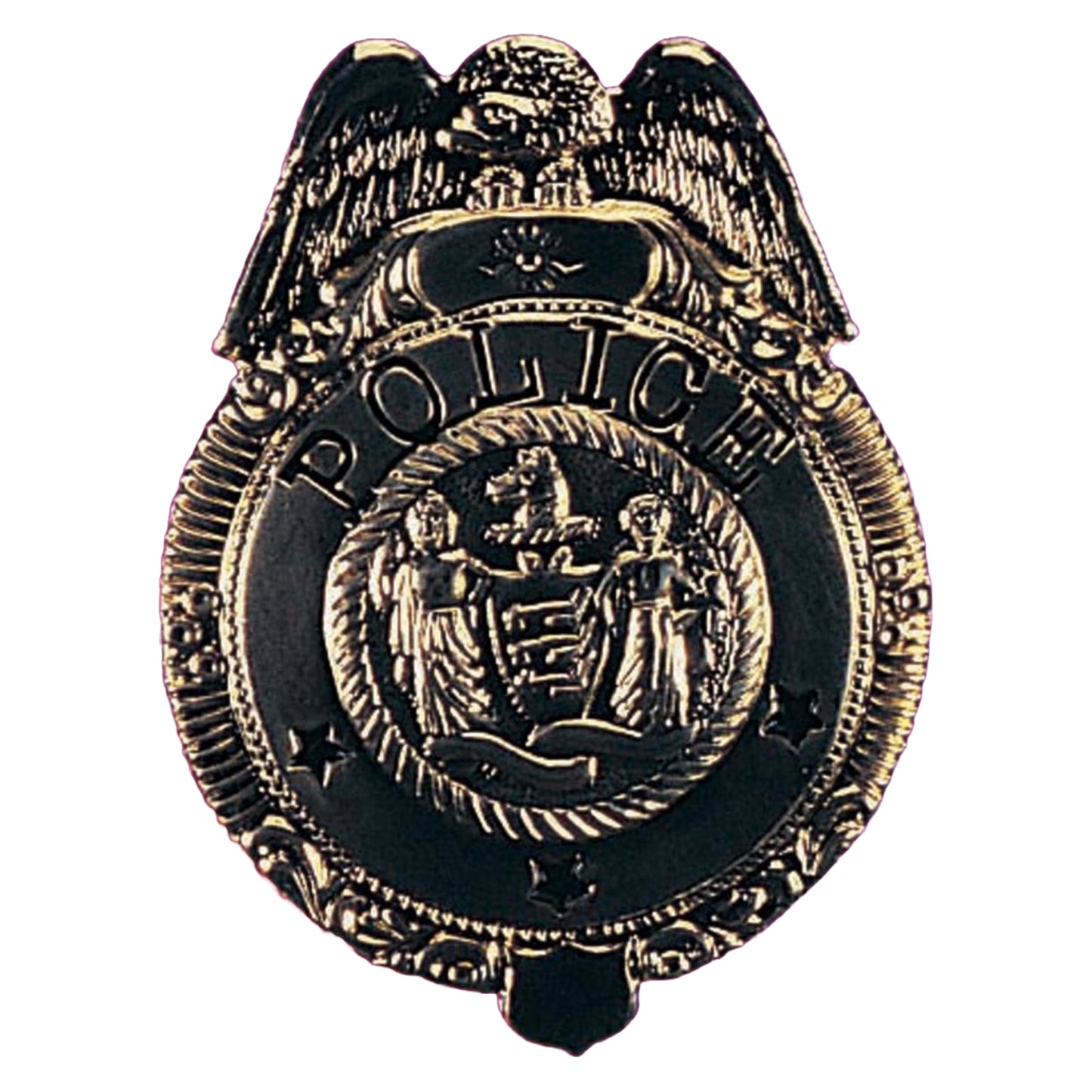 Gold Police Badge