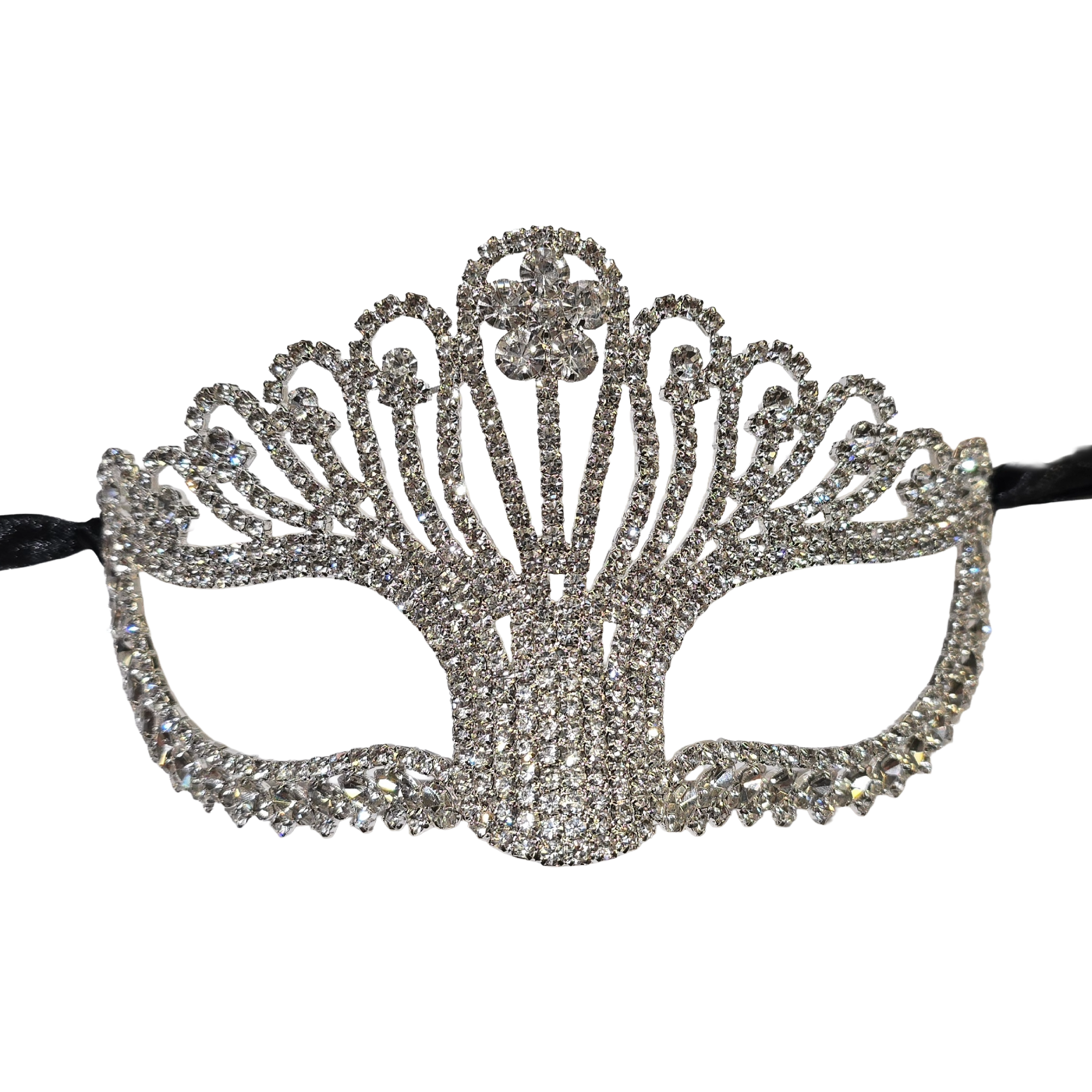 Queen Consort Rhinestone Mask
