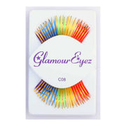 Rainbow With Gold Eyelashes