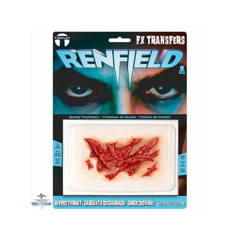 Tinsley Renfield Ripped Throat Transfer