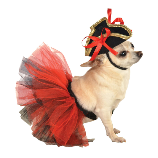 Red and Black Pet Tutu