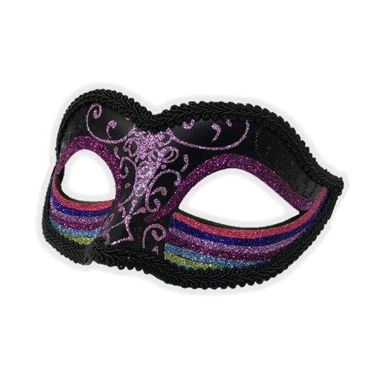 Purple Dark Rainbow Mask
