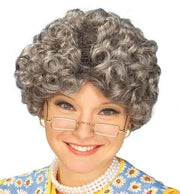 Yo Momma Grey Wig