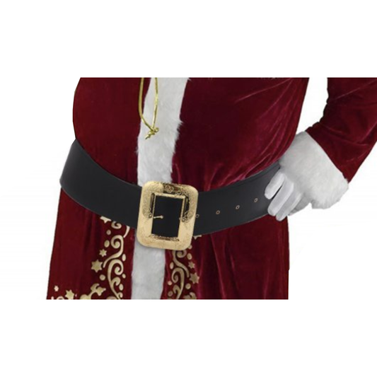 Santa Belt with Oversized Buckle 65"
