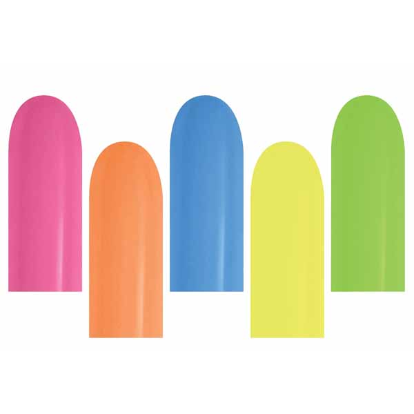 Sempertex Neon 260Q Balloons