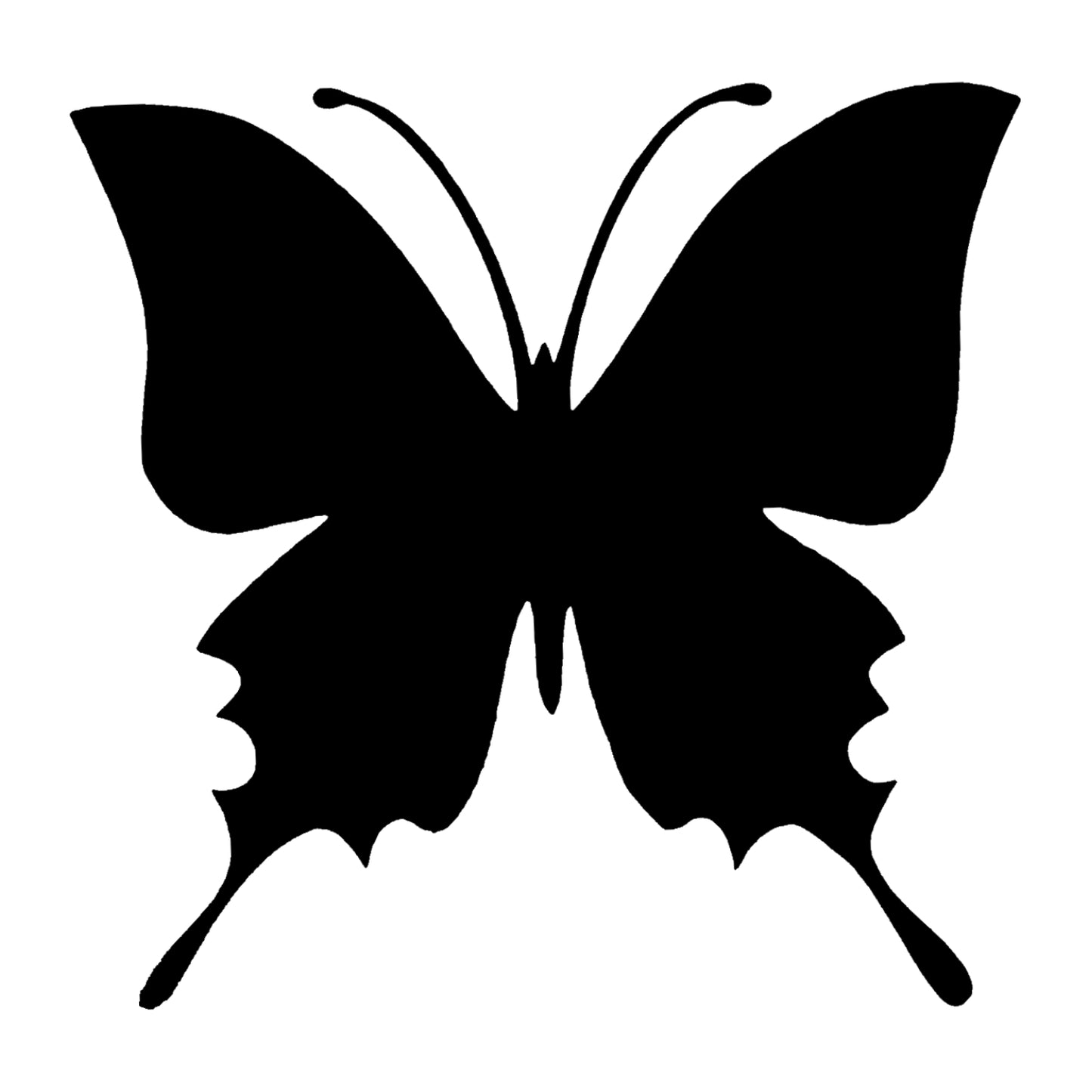 Single Butterfly Adhesive Stencil