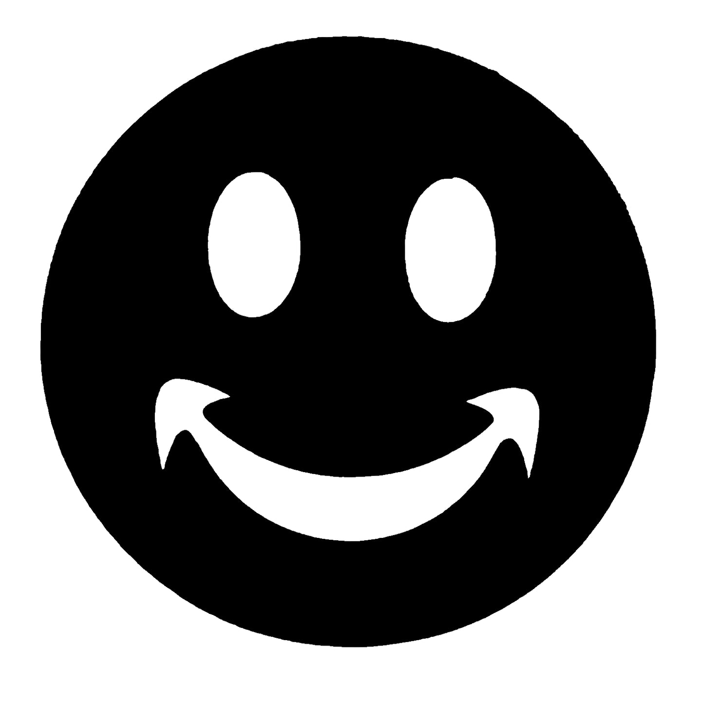 Smiley Face Adhesive Stencil