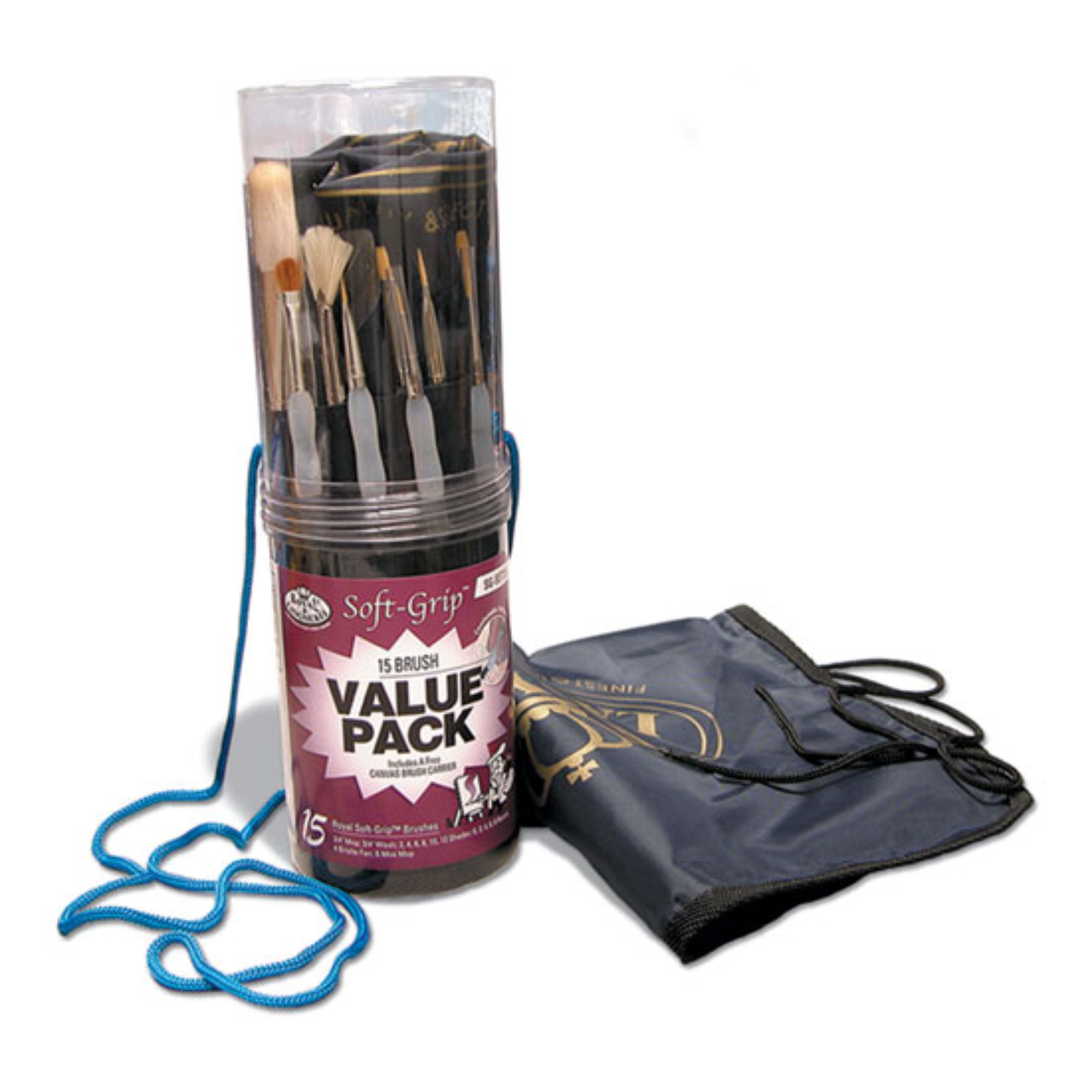 Soft Grip 15 Piece Brush Set