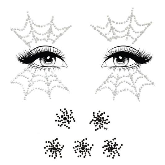 Spider Web Face Jewels