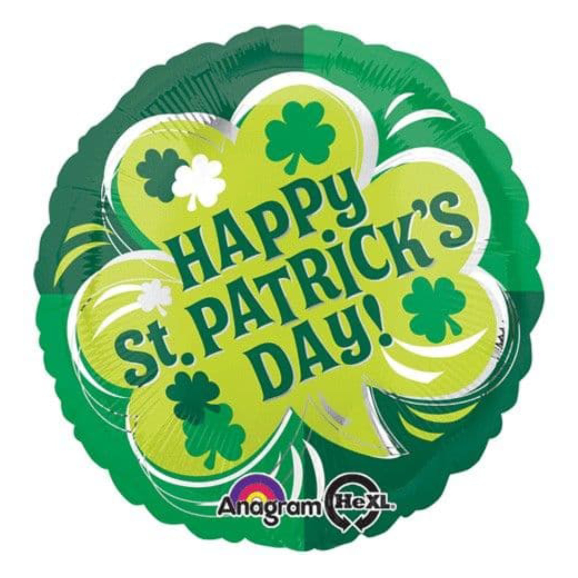 Happy St Patrick's Day Foil Balloon