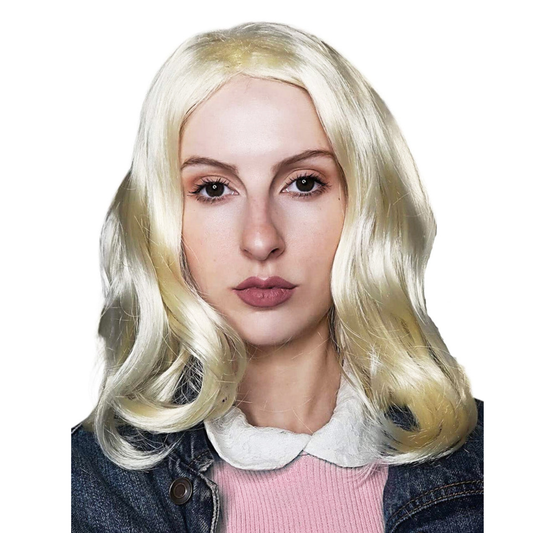 Wavy Blonde Wig Inspired by Eleven from Stranger Things