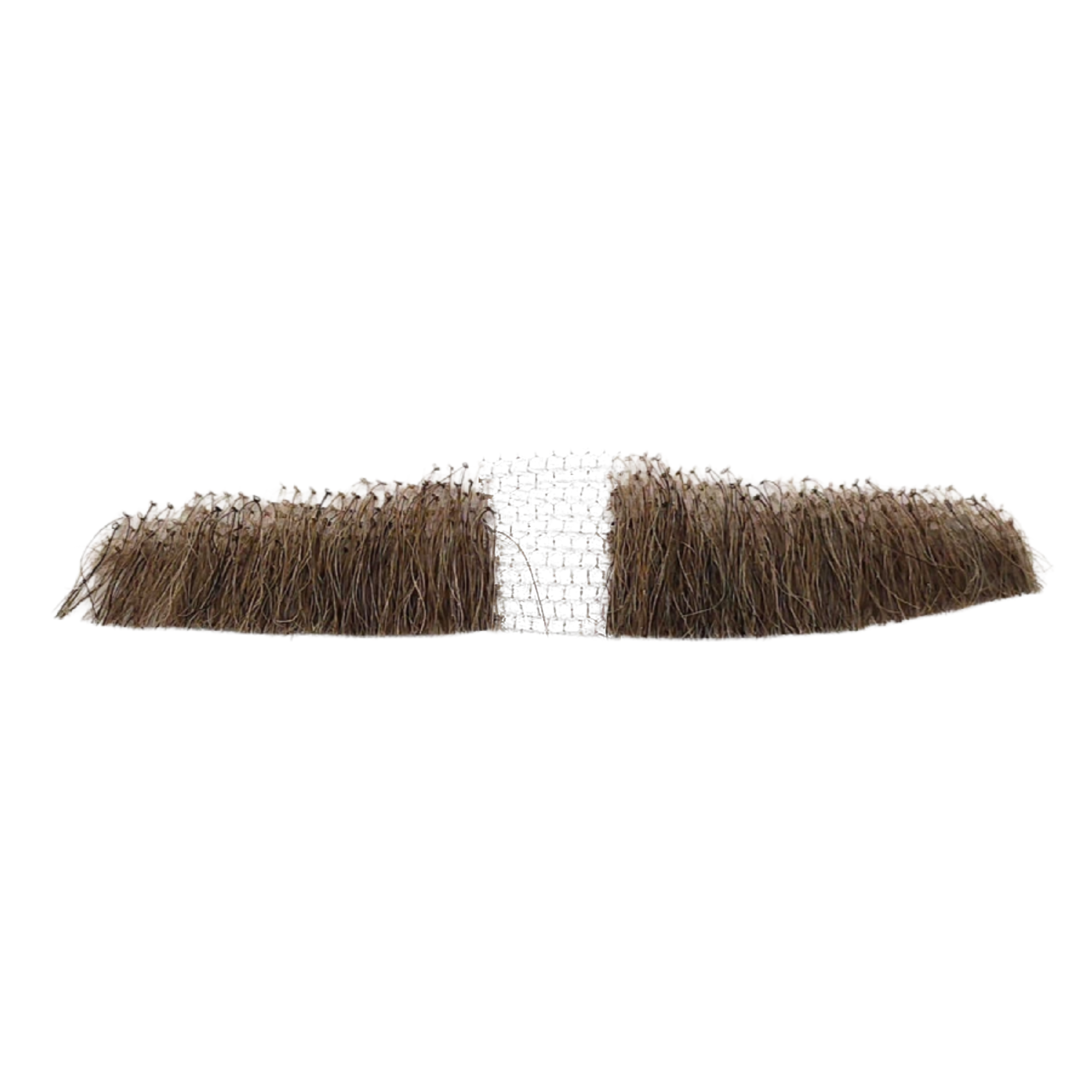 Human Hair Suave Moustache Brown