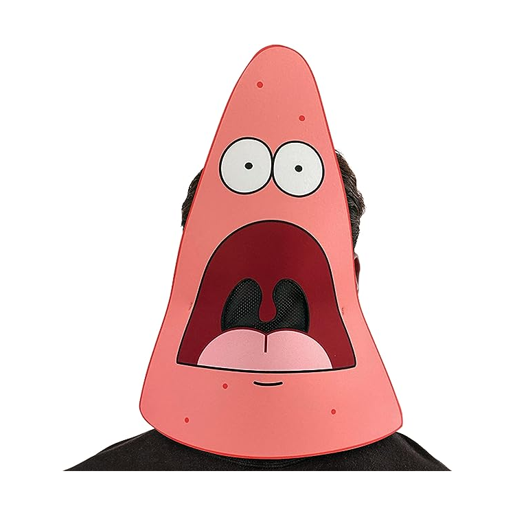 Surprised Patrick Mask