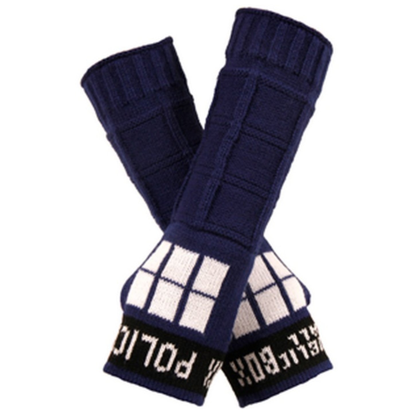 Doctor Who Tardis Arm Warmers