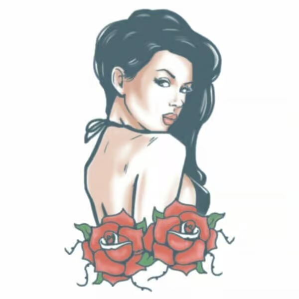 Tinsley Rose Pinup Tattoo