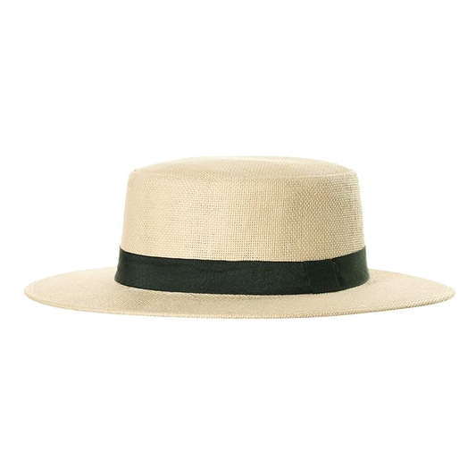 Straw Boater Hat