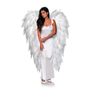 Full Length White Angel Wings