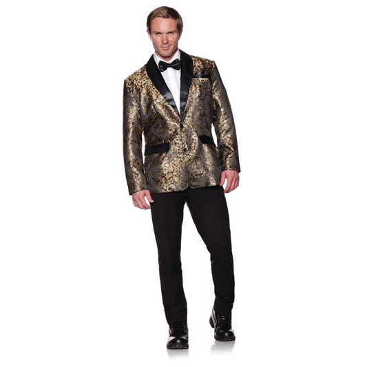 Gold Jacquard Jacket