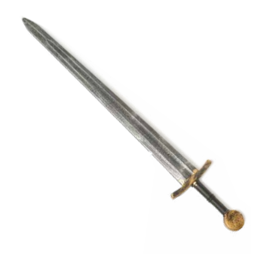 Silver Sword with Gold