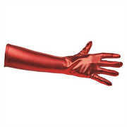 Red Metallic Gloves
