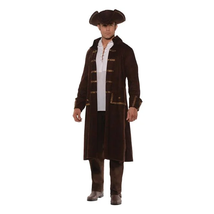 Brown Pirate Coat Set