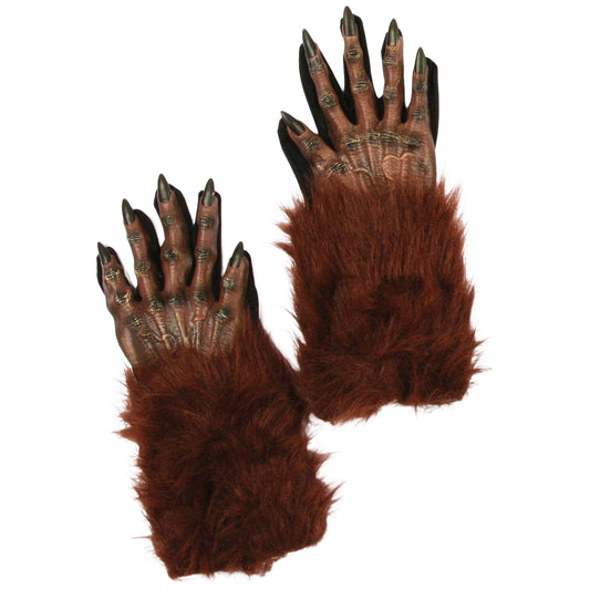 Brown Werewolf Gloves