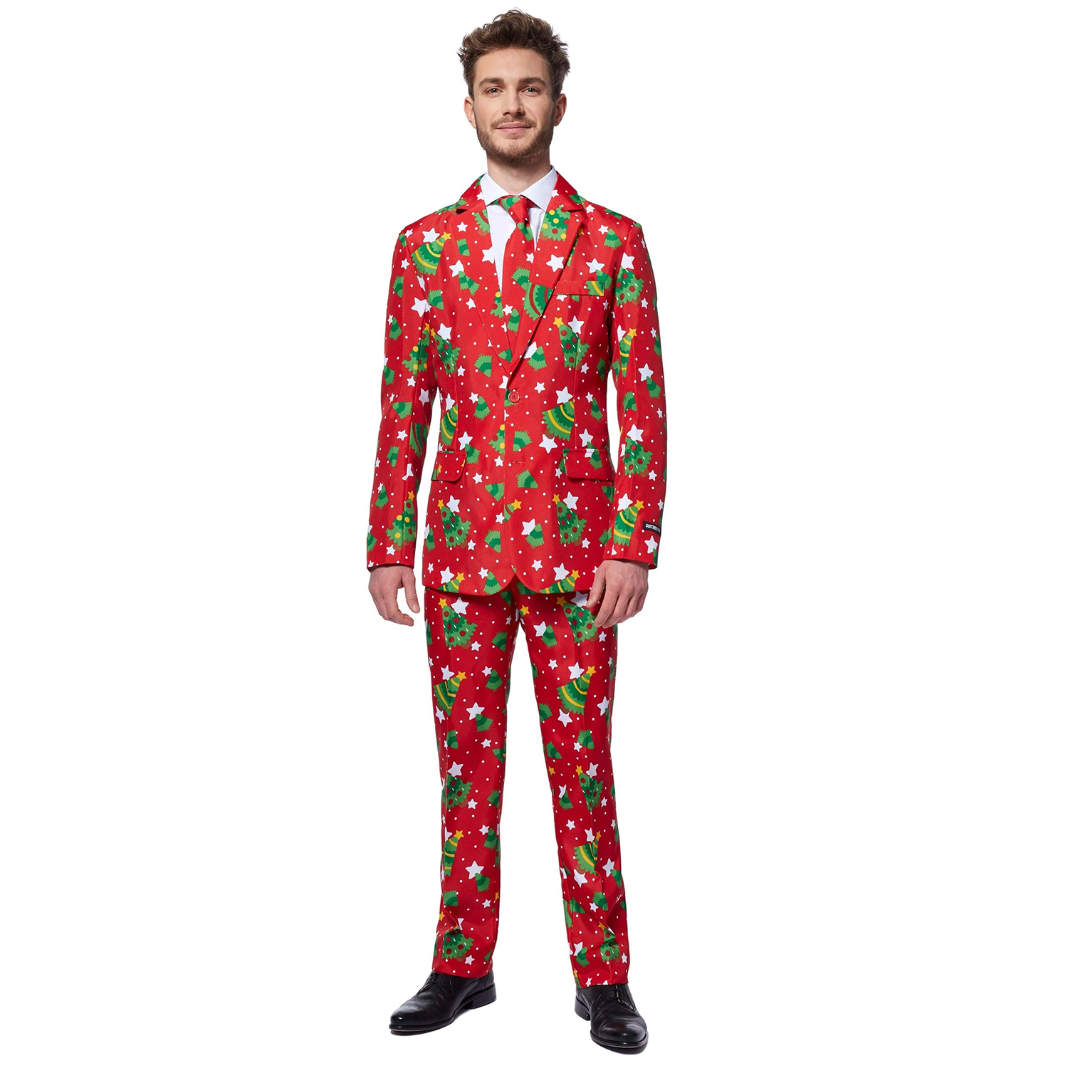 Christmas Red Trees Suit