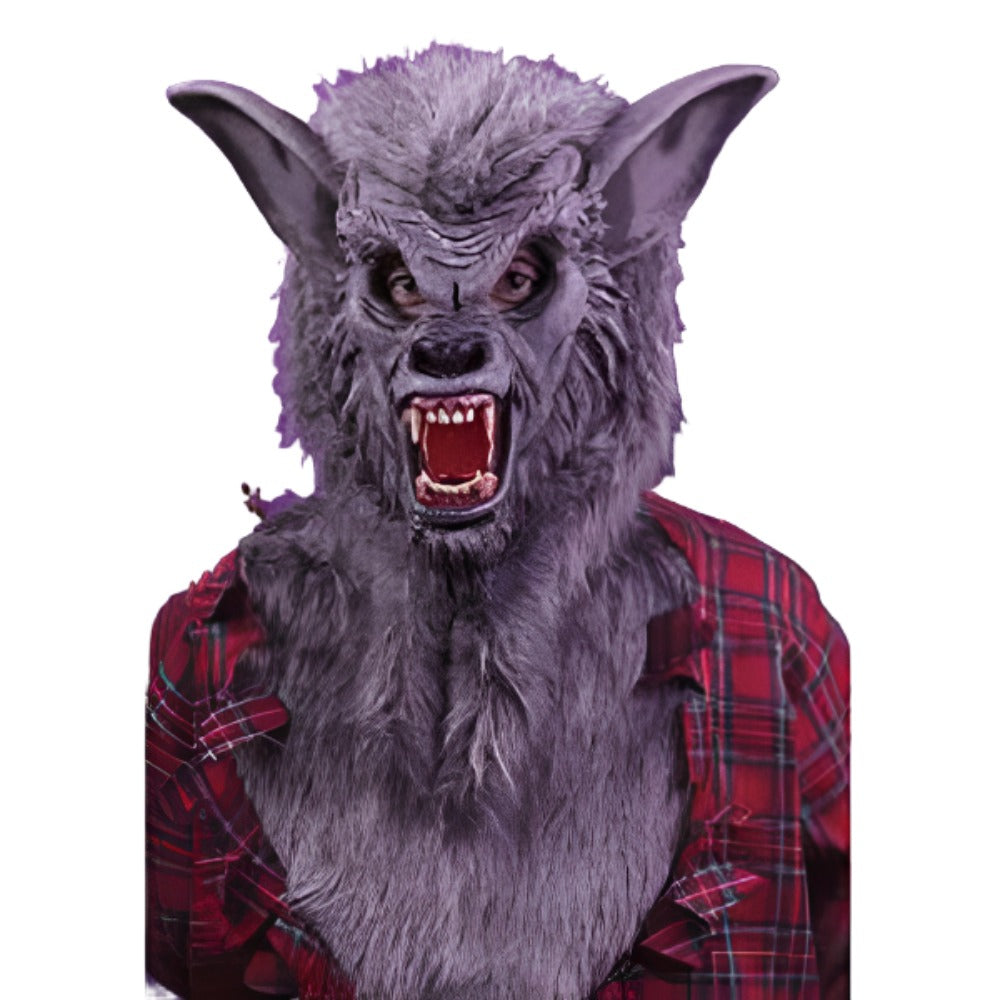 Werewolf Mask Grey