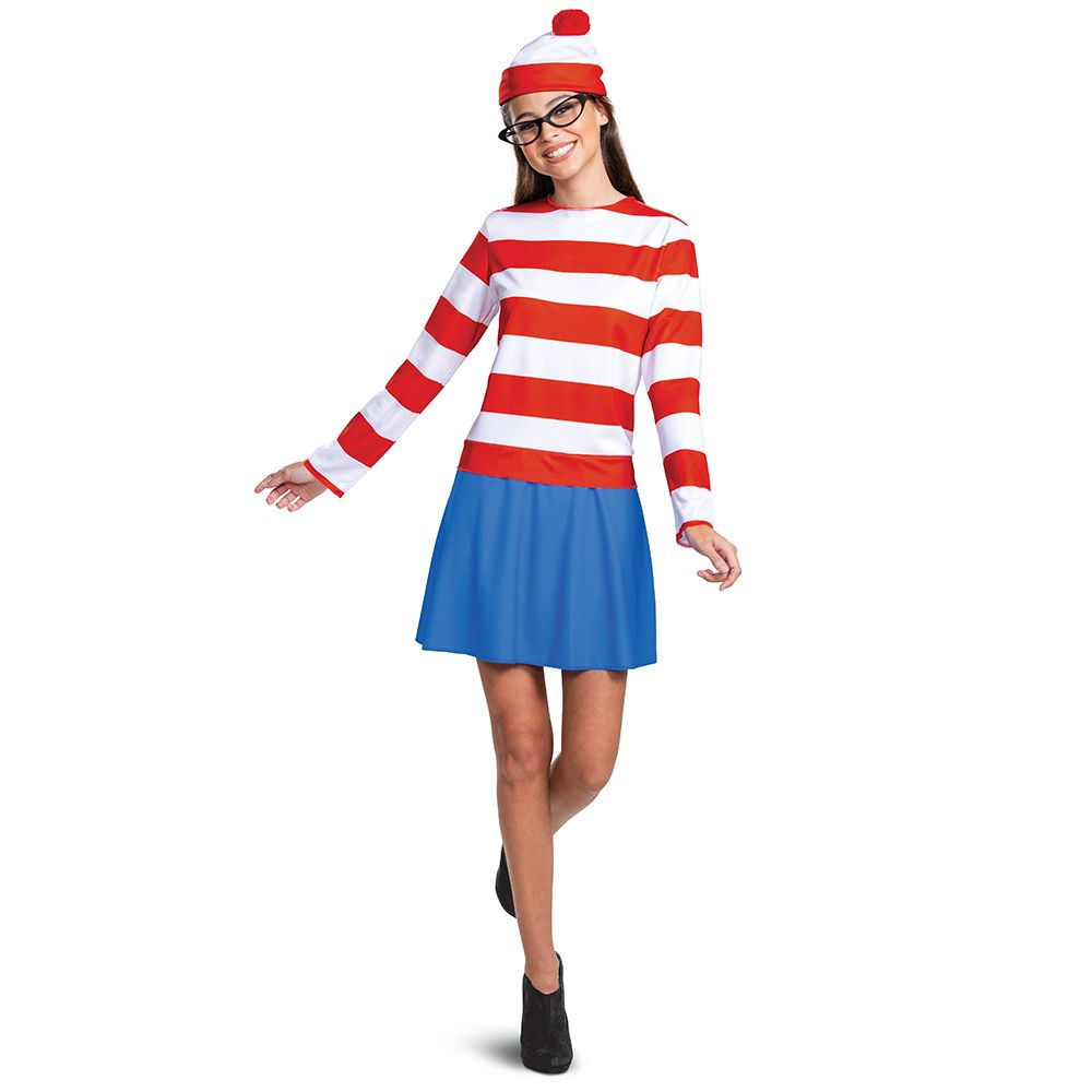 Wenda Where's Waldo Classic Costume