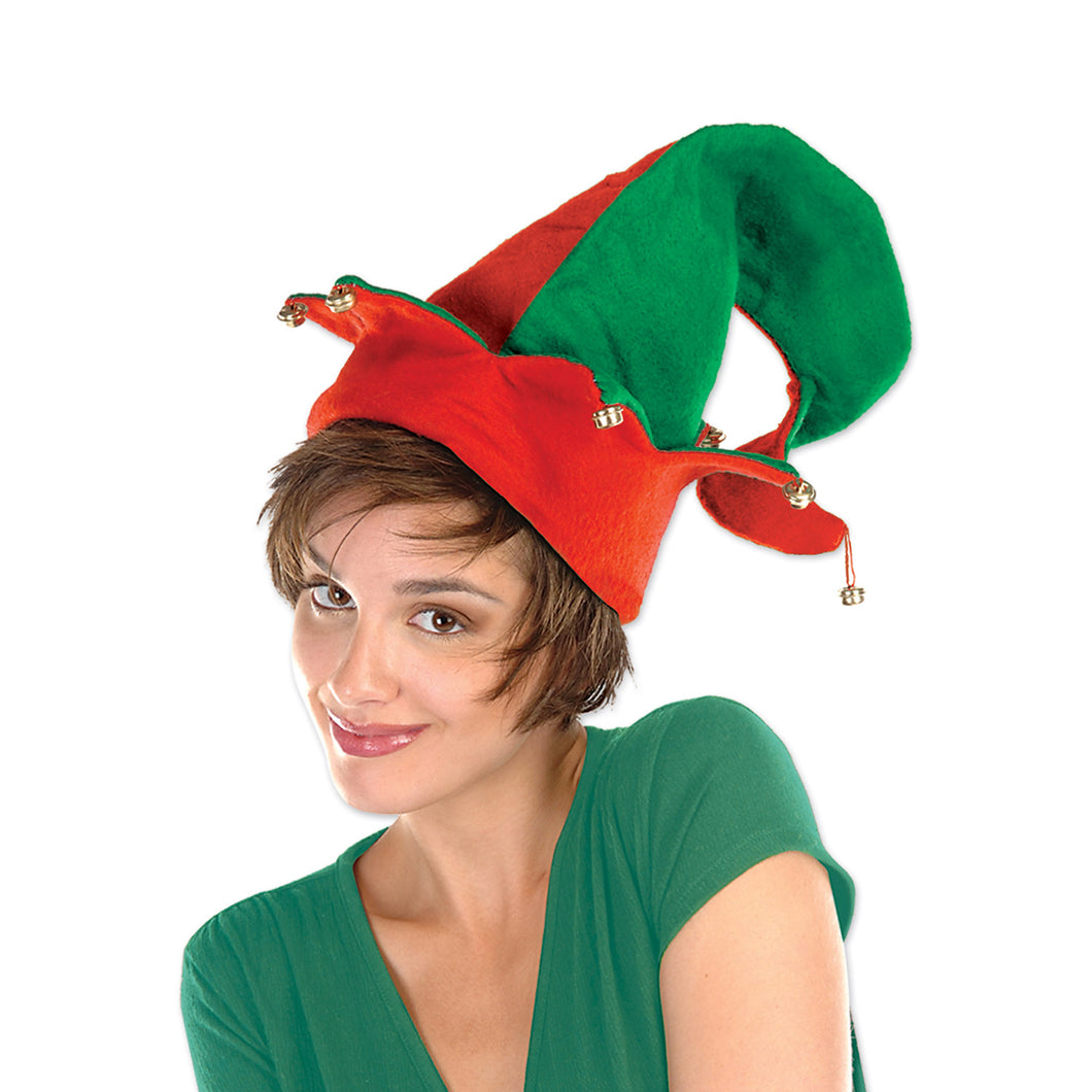 Elf Hat With Bells