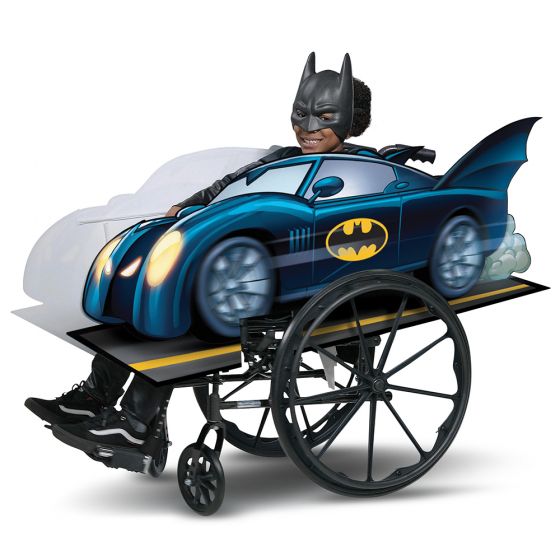 Batmobile Adaptive Wheelchair Cover