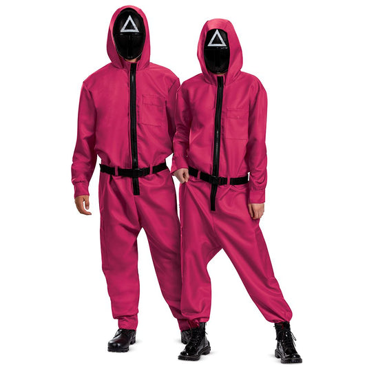 Squid Game Triangle Guard Jumpsuit