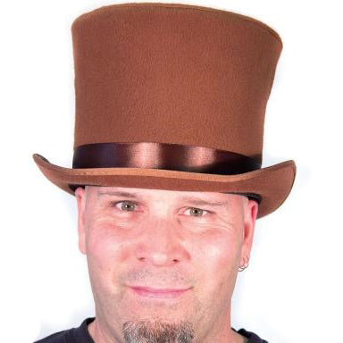 Bell Topper Hat Brown