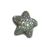 T-3 Glitter Silver Star Nose Tip