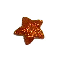 T-3 Glitter Orange Star Nose Tip