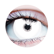 White Mini Sclera Contact Lenses