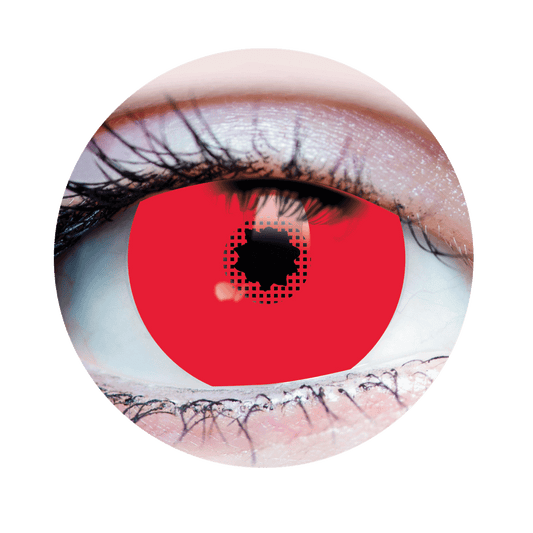 Red Mini Sclera Contact Lenses