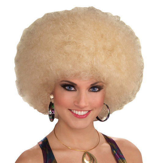 Deluxe Blonde Afro Wig