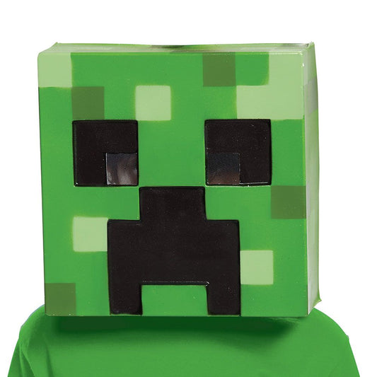 Minecraft Creeper Half Mask