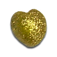T-5 Glitter Gold Large Heart Nose Tip