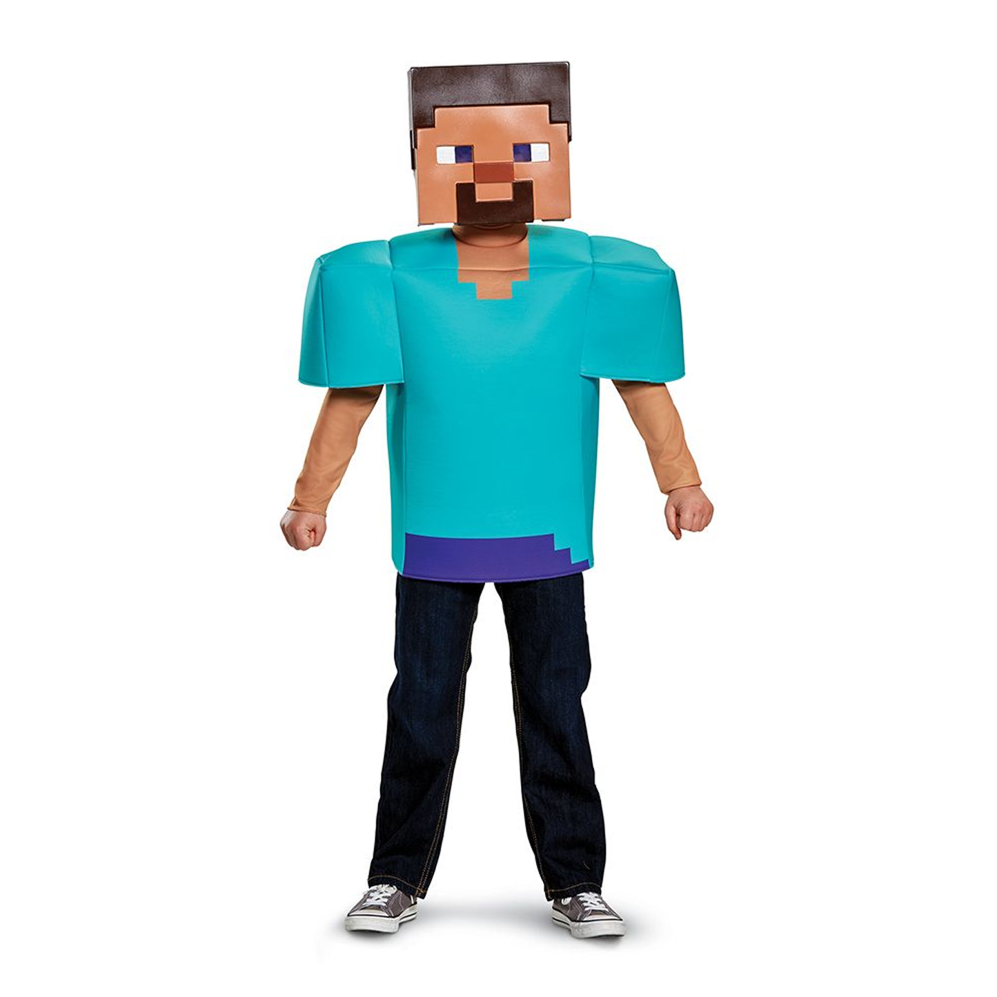 Minecraft Steve Child Costume