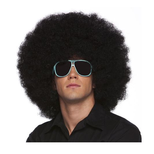 Jumbo Black Afro Wig