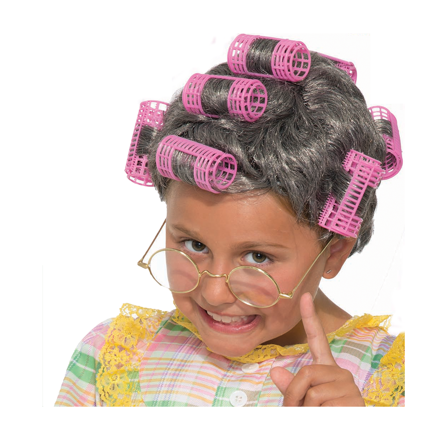 Children's 'Aunt Gertie' Curler Wig