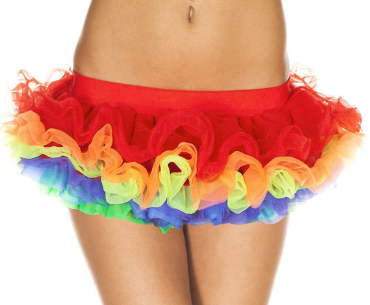 Rainbow Tulle Skirt